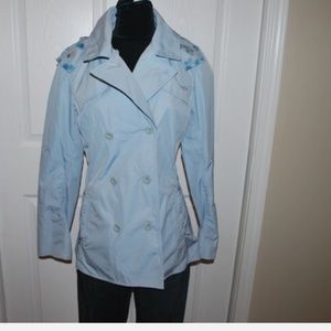 NEW UGG CAPRI BLUE Reversible RAINCOAT Size XS